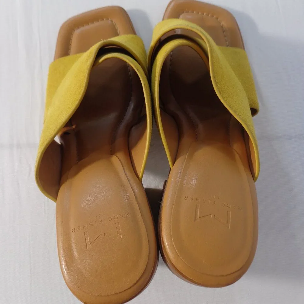 Marc Fisher Sun Yellow Leather 4